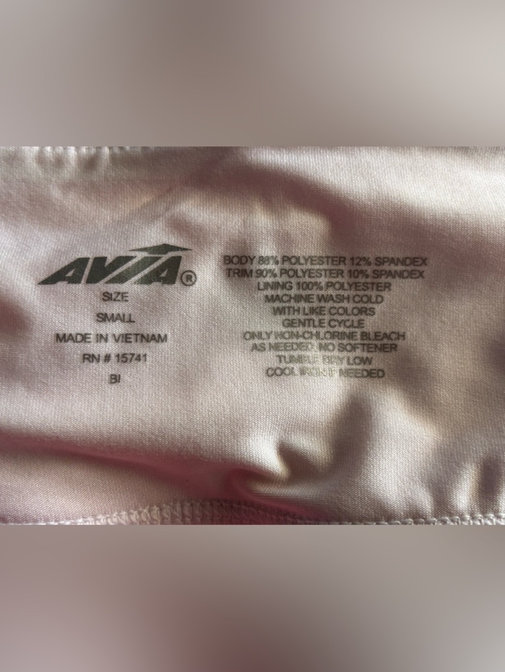 Avia White and Pink Athletic Skort Tennis Pickleball Golf Small S - Picture 5 of 5